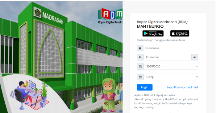 MAN 1 Bungo Siapkan Rapor Digital Madrasah