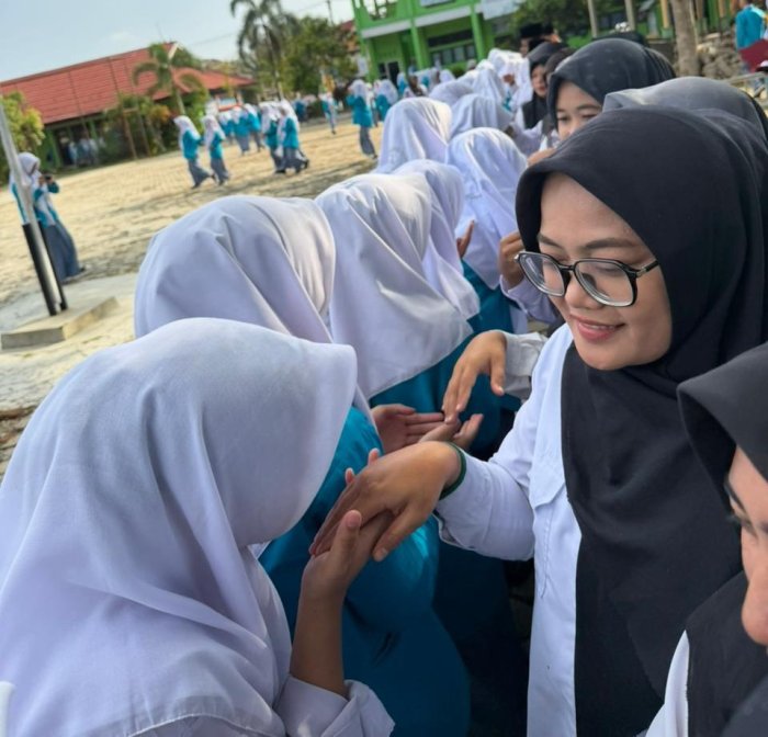 Hangat dan penuh keharuan! Man 1 bungo gelar halal bihalal Pasca Libur Lebaran