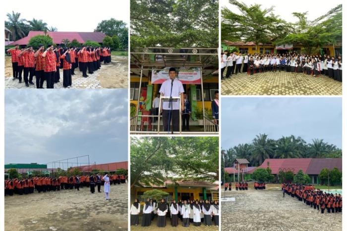 MAN 1 BUNGO LAKSANAKAN UPACARA  HARLAH PANCASILA  TAHUN 2023