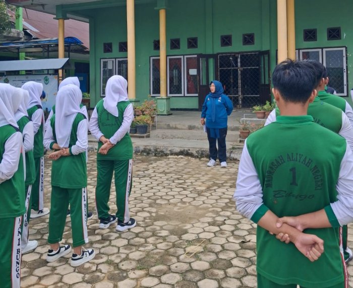 Pertemuan Perdana Calon Anggota Binaan Paskibraka MAN 1 Bungo Tahun 2026