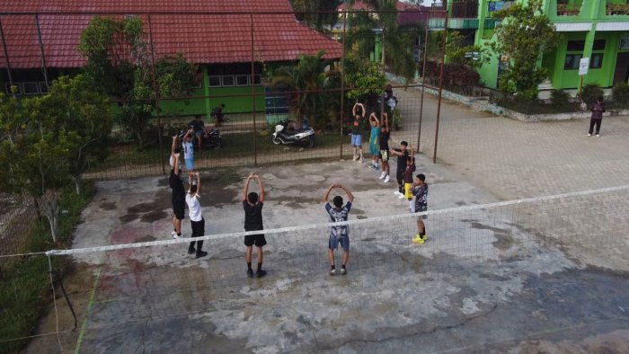 Tim Voli Putra MAN 1 Bungo Gelar Latihan Intensif Jelang Sparing dengan SMAN 1 Bungo Tim Voli Putra MAN 1 Bungo Gelar Latihan Intensif Jelang Sparing dengan SMAN 1 Bungo