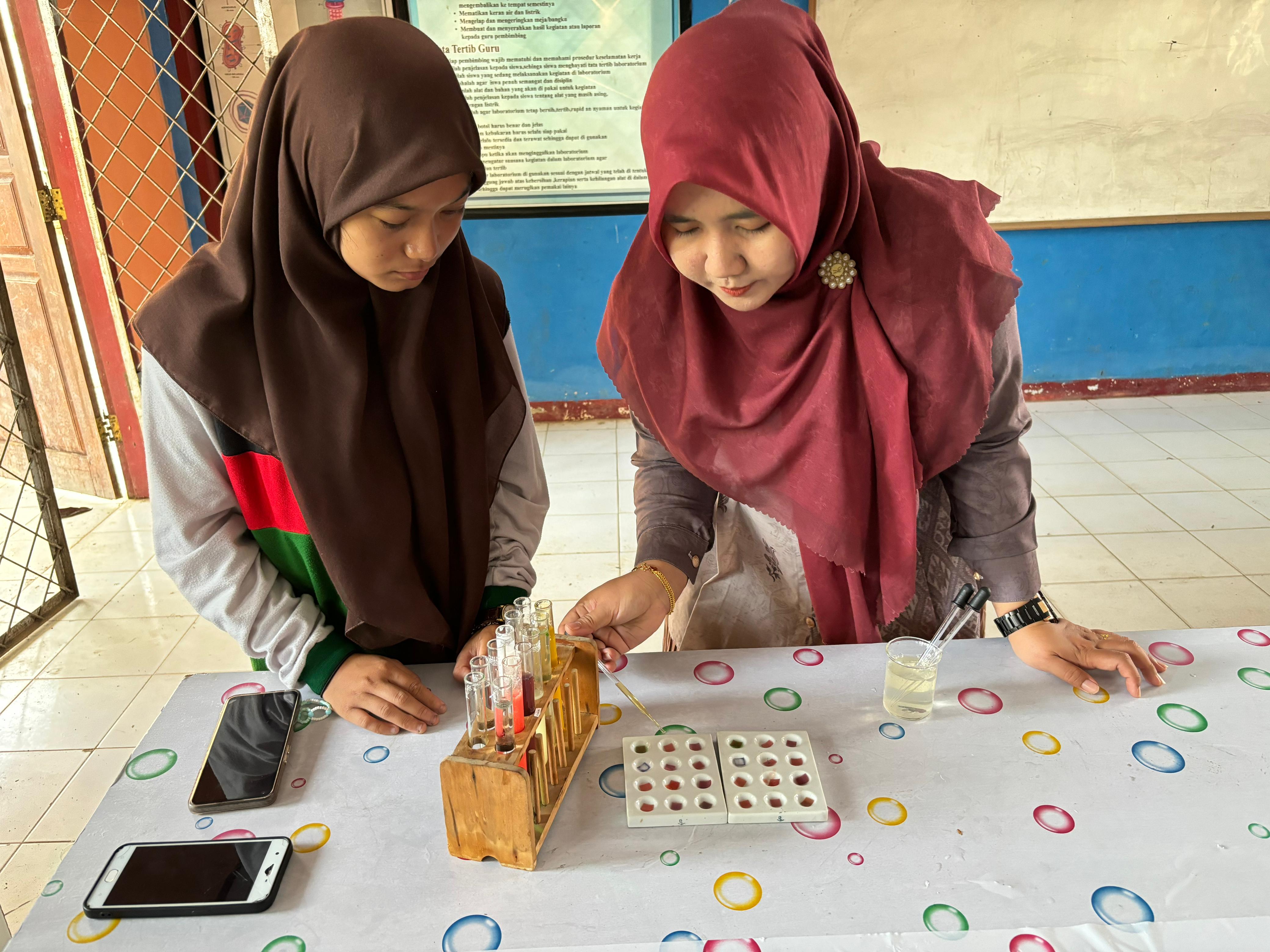 PRAKTIKUM ELEKTROLIT DAN LAKMUS PERDALAM PEMAHAMAN SISWAÂ TENTANGÂ KIMIA