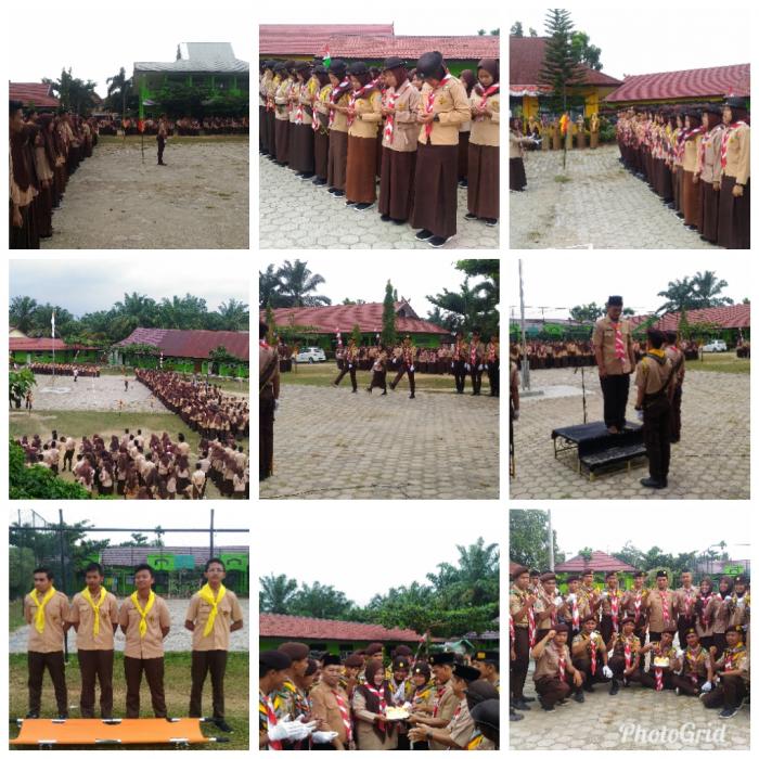 MAN 1 Bungo adakan Upacara HUT Pramuka ke -57