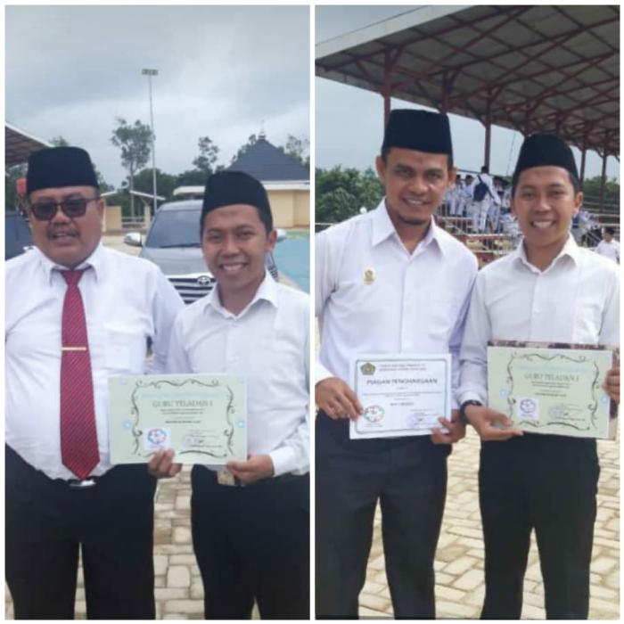 Guru MAN 1 Bungo Raih Penghargaan Guru Berprestasi pada HAB ke-74