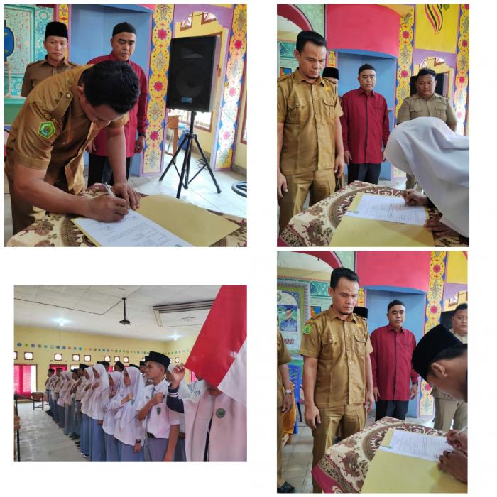 PELANTIKAN PENGURUS OSIM MAN 1 BUNGO LANCAR DAN SUKSES