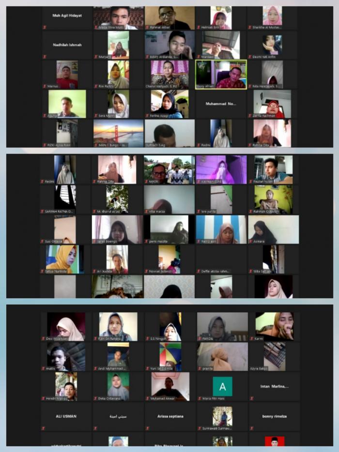 DIIKUTI LEBIH DARI 100 PESERTA, WEBINAR HARI KEBANGKITAN NASIONAL MAN 1 BUNGO BERJALAN SUKSES.