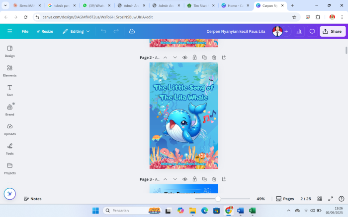 Siswa Kelas X MAN 1 Bungo Berkreasi Membuat Produk Digital Memanfaatkan Aplikasi Canva