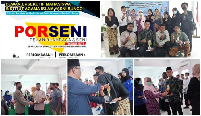 SISWA MAN I BUNGO RAIH 3 JUARA PORSENI IAI YASNI BUNGO TAHUN 2021
