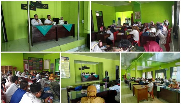 MAN 1 BUNGO LAKSANAKAN RAPAT PERSIAPAN UJIAN MADRASAH