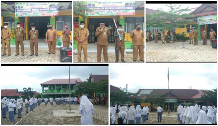 KA.KANKEMENAG KABUPATEN BUNGO BUKA UJIAN MADRASAH BERBASIS KOMPUTER(UMBK)  MAN 1 BUNGO PLUS KETERAMPILAN TAHUN PEMBELAJARAN 2020/2021