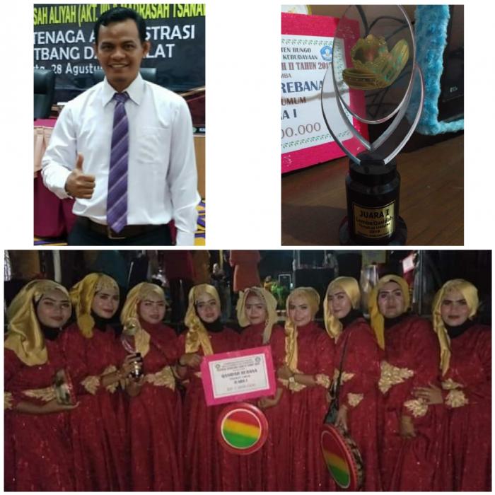 MAN  1 BUNGO RAIH JUARA 1 LOMBA QASIDAH TINGKAT KAB. BUNGO DALAM RANGKA HUT KAB. BUNGO YANG KE 53