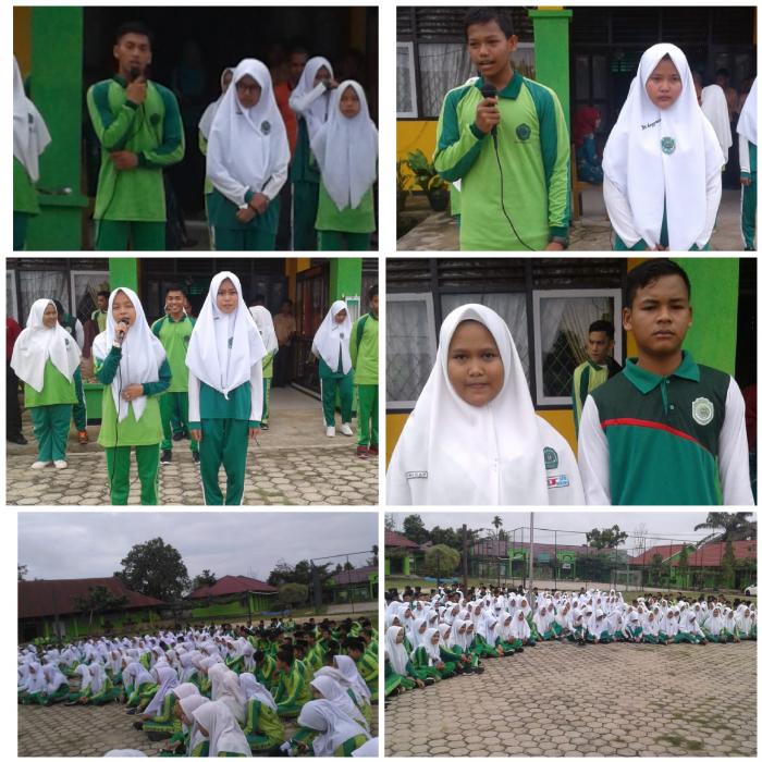 KAMPANYE CALON KETUA OSIM MAN 1 BUNGO MELALUI DEBAT KANDIDAT