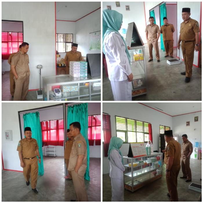 KADIS KESEHATAN KAB. BUNGO TINJAU UKS MAN 1 BUNGO