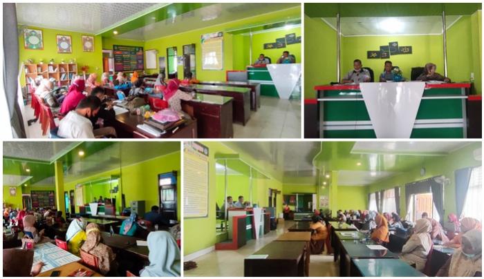 RAPAT AWAL TAHUN PEMBELAJARAN MAN 1 BUNGO  TENTANG PERSIAPAN MELAKSANAKAN PEMBELAJARAN TATAP MUKA PADA KEBIJAKAN MASA PANDEMI COVID 19