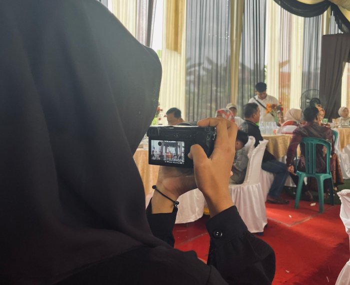 Siswa MAN 1 Bungo Jalani PKL sebagai Fotografer Pernikahan
