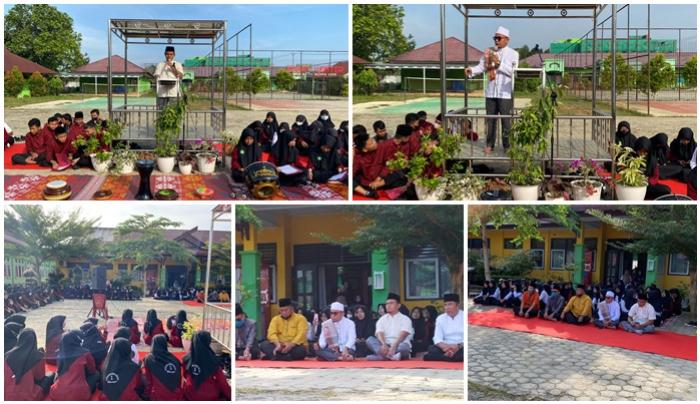 PERINGATAN ISRA' MI'RAJ TAHUN 1443 H DI MAN 1 BUNGO PLUS KETERAMPILAN  SUKSES