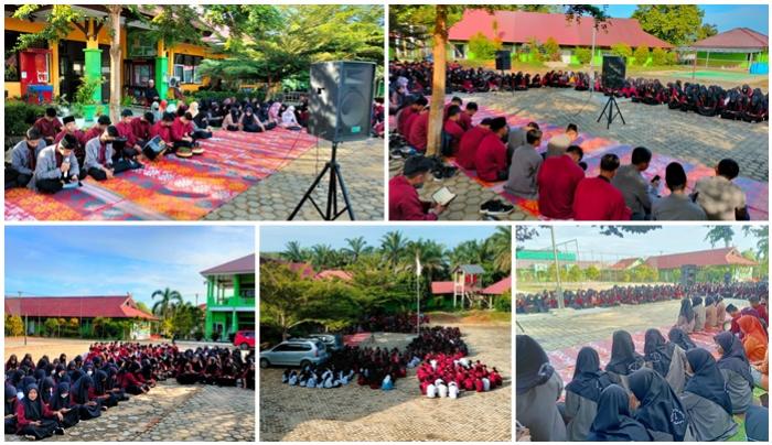 MAN 1 BUNGO PLUS KETERAMPILAN LAKSANAKAN DO'A BERSAMA