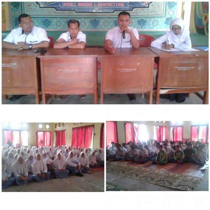 MAN 1 BUNGO ADAKAN SOSIALISASI  UNBK DAN SNMPTN 