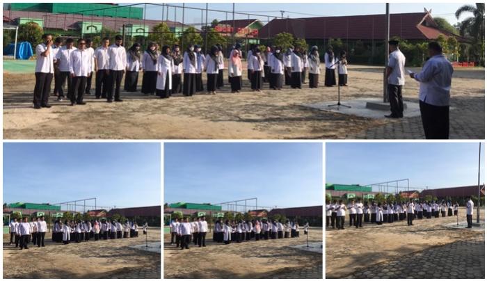 APEL HARI PERTAMA PASCA LIBURAN IDUL FITRI MAN 1 BUNGO PLUS KETERAMPILAN