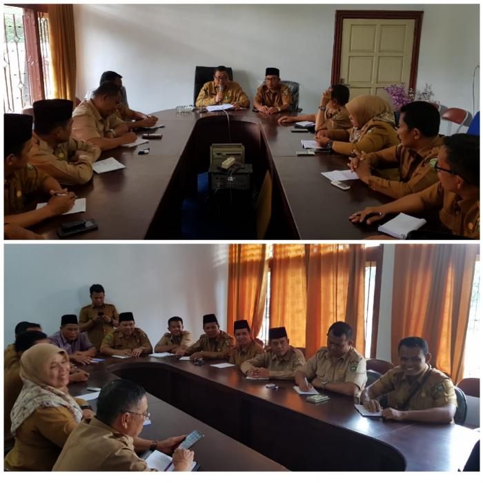 RAPAT KERJA TEKNIS KEPALA MAN 1 BUNGO BERSAMA KA. KANKEMENAG KAB. BUNGO