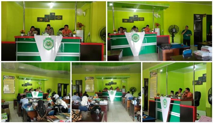 KEPALA KANTOR KEMENAG BUNGO SILATURRAHMI DI MAN 1 BUNGO PLUS KETERAMPILAN