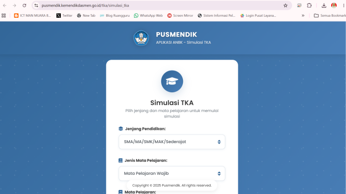 Operator MAN 1 Bungo Instruksikan Simulasi TKA dari Rumah Akibat Kabut Asap Operator MAN 1 Bungo Instruksikan Simulasi TKA dari Rumah Akibat Kabut Asap