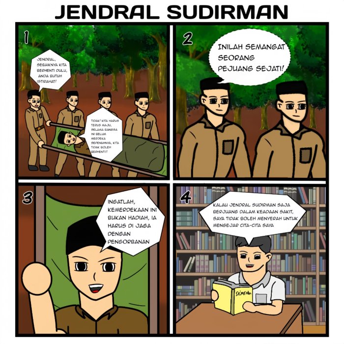 Tim Mansalits Hadirkan Komik Digital Jenderal Sudirman untuk Peringati Hari Pahlawan