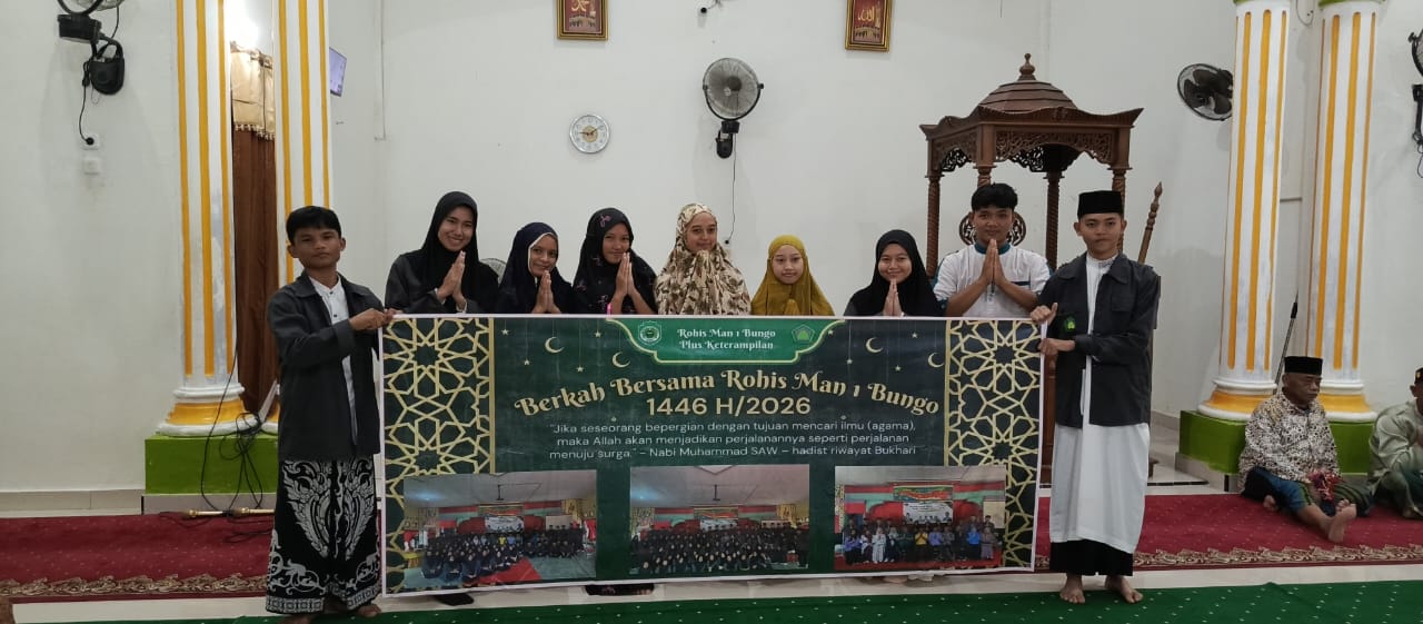 Rohis MAN 1 Bungo Gelar Acara BAROKAH di Bulan Ramadhan