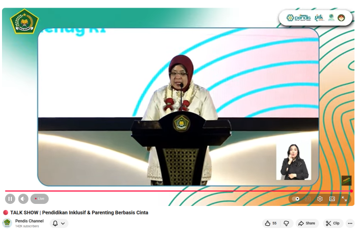 Operator MAN 1 Bungo Ikuti Talk Show Pendidikan Inklusif