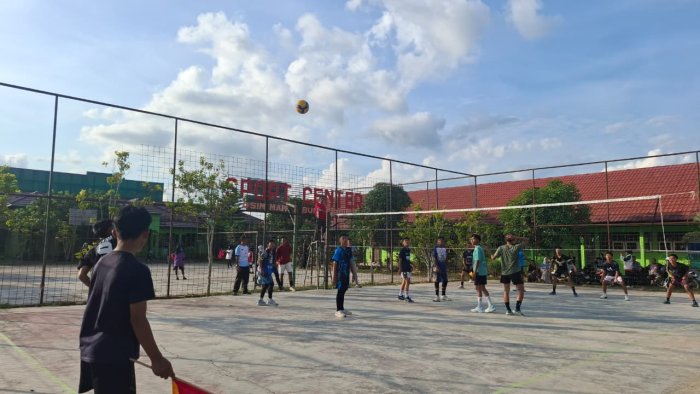 Tim Voli MAN 1 Bungo Gelar Sparing dengan Tim Bungo Indah