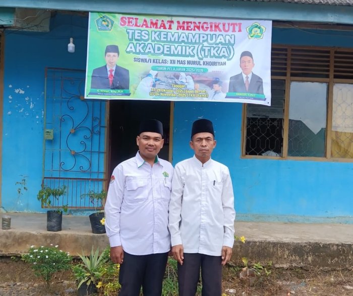 Jabrial Bahri Ditunjuk sebagai Pengawas Silang TKA di MAS Nurul Khairiyah