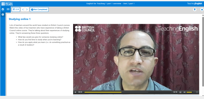 Guru MAN 1 Bungo Ikuti Pelatihan Daring British Council