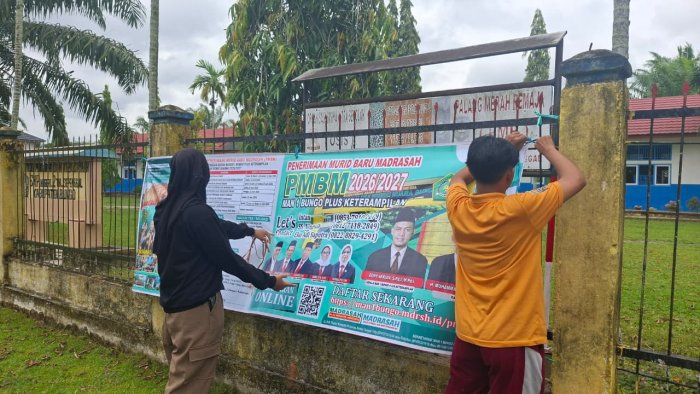 MAN 1 Bungo Sosialisasikan Penerimaan Siswa Baru di Dusun Empelu