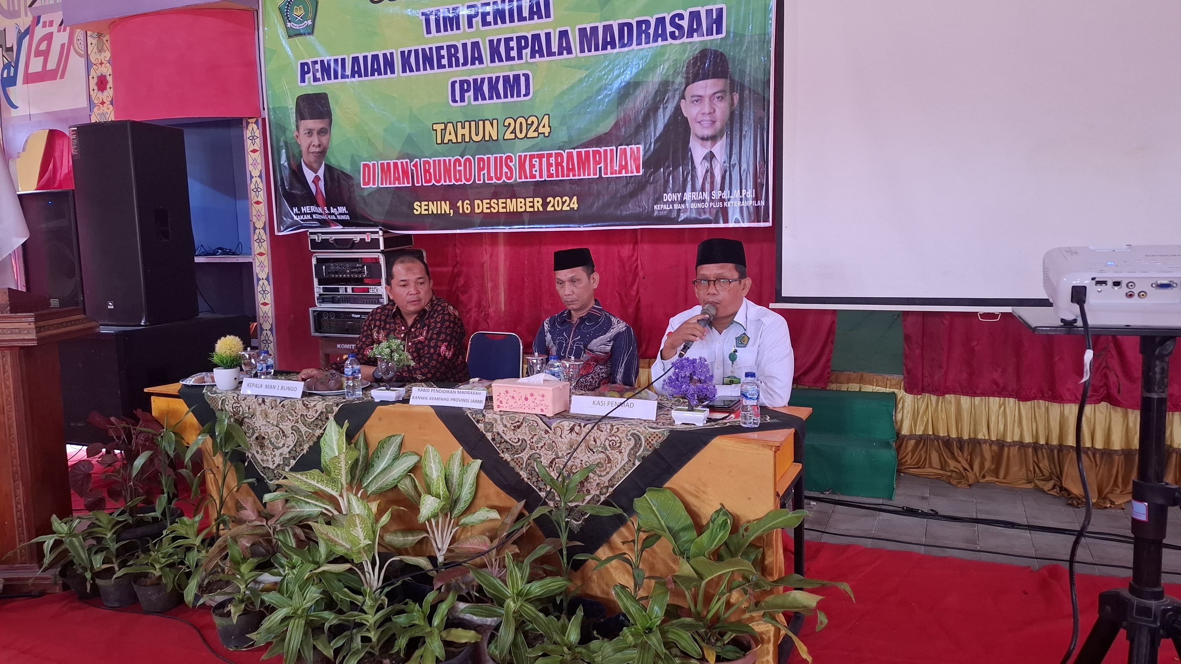 PENILAIAN KINERJA KEPALA MADRASAH (PKKM) TAHUN 2024 DI MAN 1 BUNGO PLUS KETERAMPILAN LANCAR DAN SUKSES