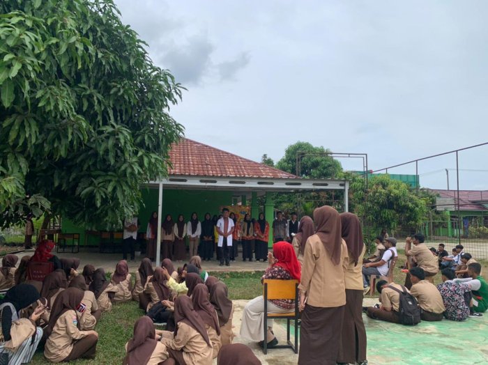 Kelas XI MIPA 1 Sukses Gelar Teater Tugas Akhir Seni Budaya