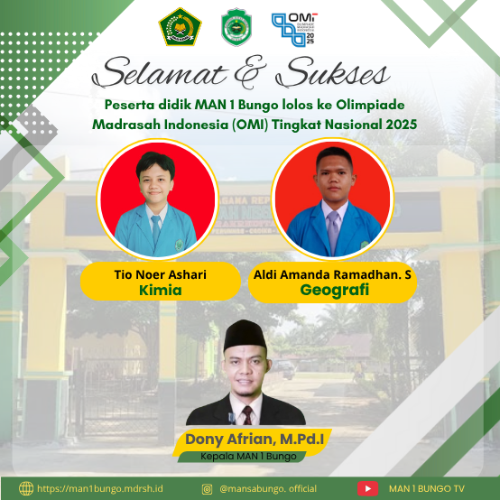 Aldi Amanda Ramadhan Wakili Bungo di OMI Nasional Geografi