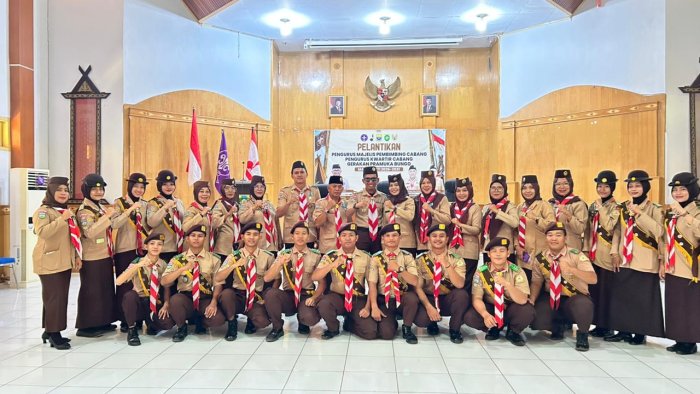 Pramuka MAN 1 Bungo Jadi Petugas Pelantikan Mabicab dan Kwarcab Bungo Pramuka MAN 1 Bungo Jadi Petugas Pelantikan Mabicab dan Kwarcab Bungo