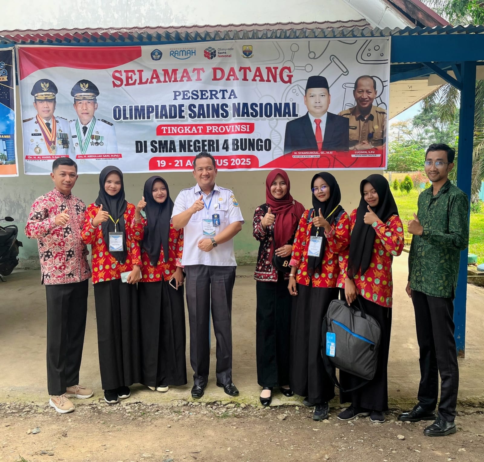 7 Duta MAN 1 Bungo Ikuti Hari Kedua OSNP dengan Semangat Tinggi