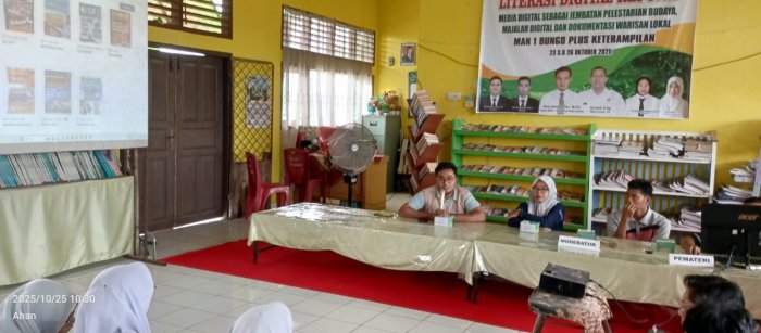 MAN 1 Bungo Gelar Pelatihan Pengambilan Gambar dan Video