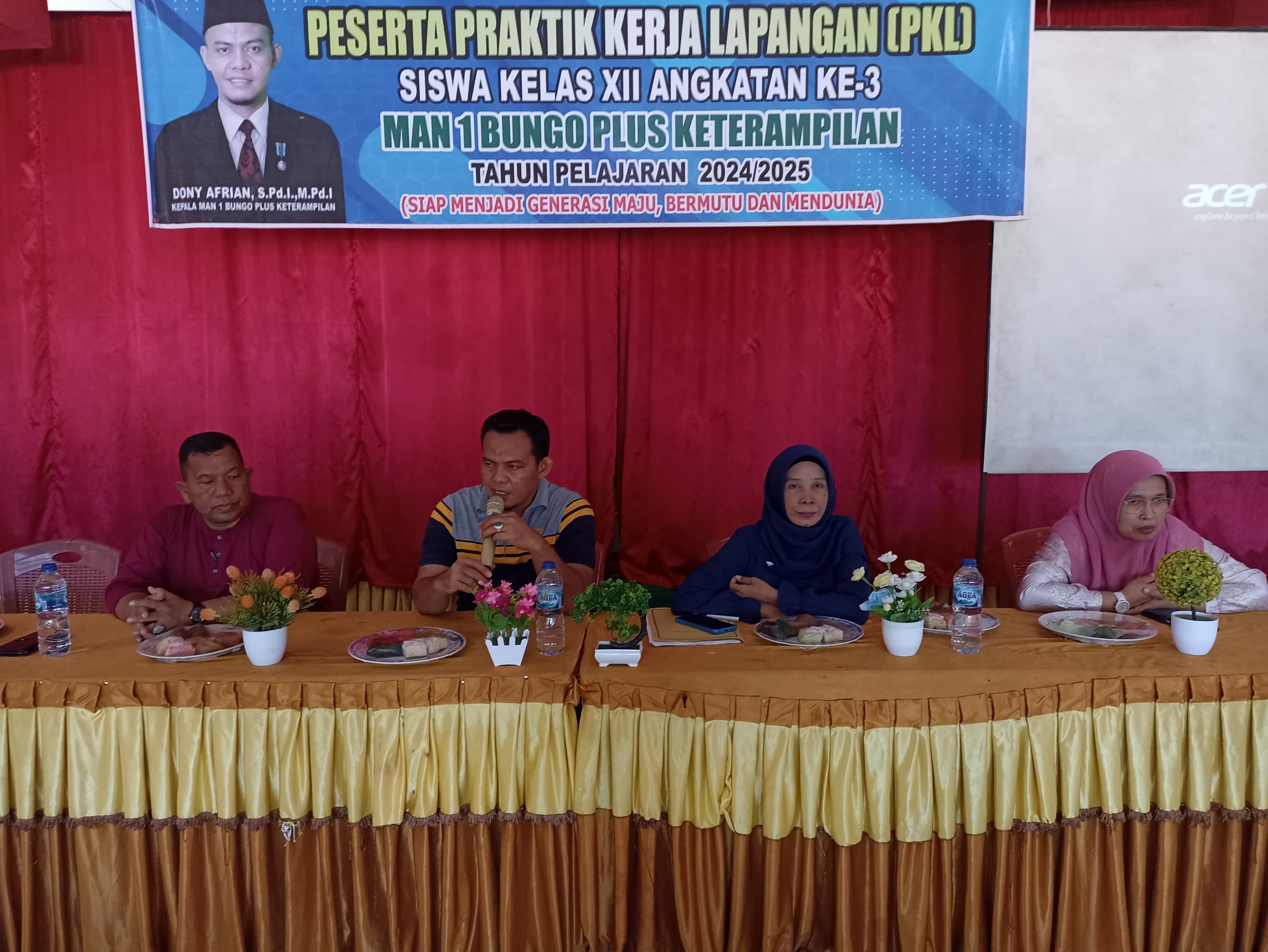 KAMAD MAN 1 BUNGO PLUS KETERAMPILAN LEPAS PESERTA PKL TAHUN PELAJARAN 2024/2025