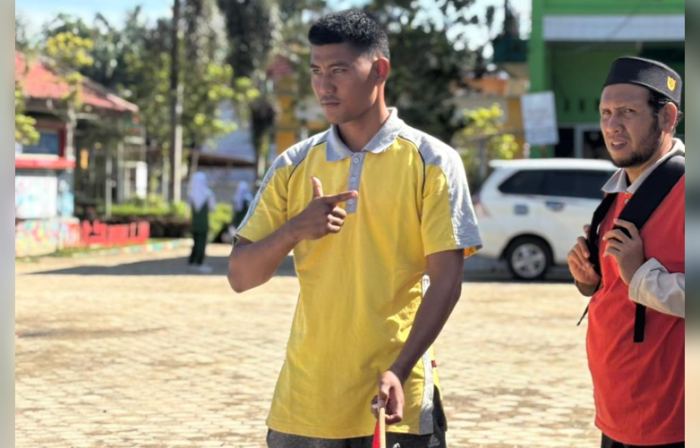 Pembina OSIM Awasi Langsung Porseni Ke-XI MAN 1 Bungo