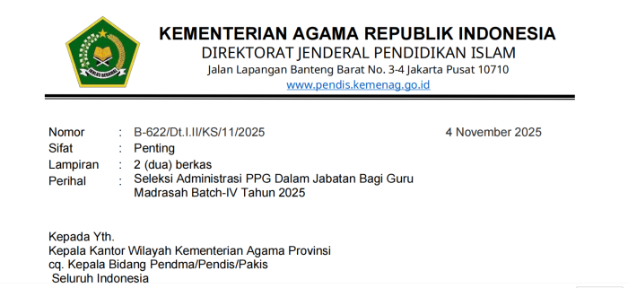 Seluruh Guru Non Serti Peroleh Kesempatan Ikuti PPG 2025