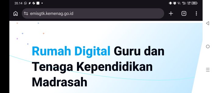 Tampilan Baru EMIS GTK Permudah Pengelolaan Data Madrasah Tampilan Baru EMIS GTK Permudah Pengelolaan Data Madrasah
