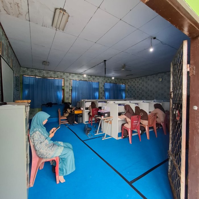 Hari Terakhir TKA di MAN 1 Bungo Berjalan Lancar