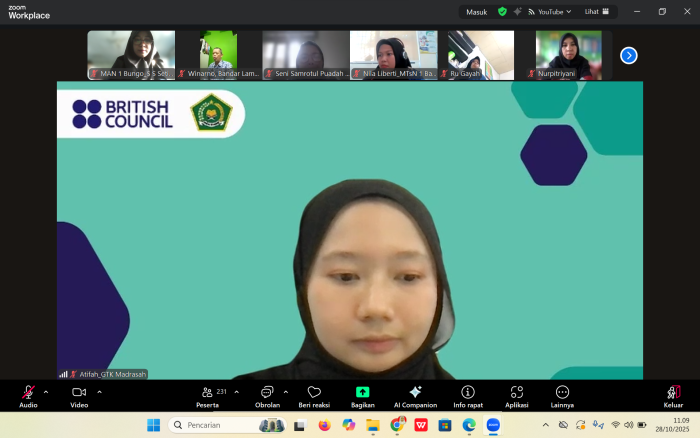 Guru MAN 1 Bungo Lolos Seleksi PKB Kemenag dan British Council