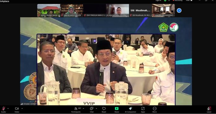Wakil Kepala MAN 1 Bungo Ikuti Launching PMB PTKIN 2026