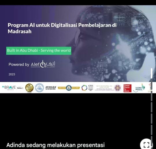 Waka Kurikulum MAN 1 Bungo Ikuti Sosialisasi Alef Education