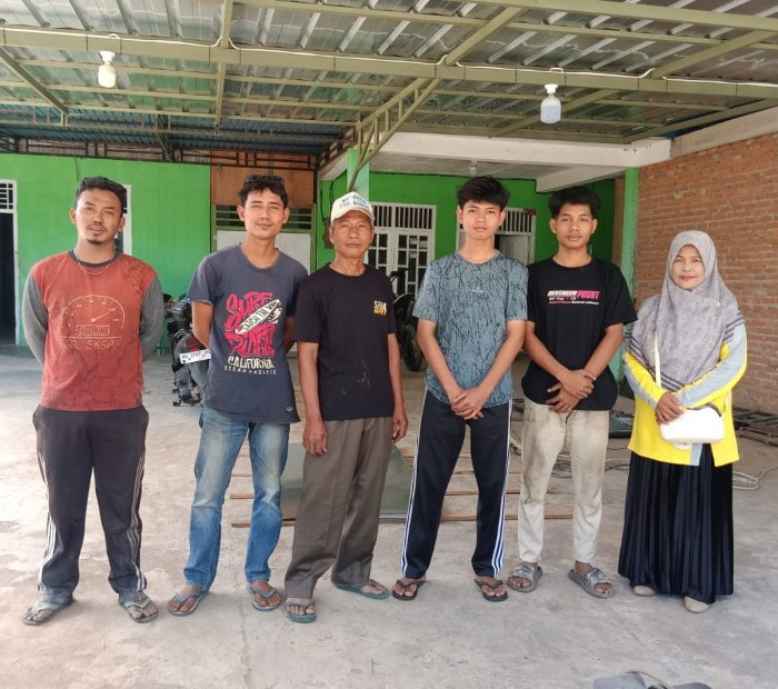 MAN 1 Bungo Pantau Siswa PKL Teknik Pengelasan di Dua Bengkel