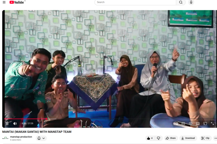 Manstap Production Luncurkan Program Mantai di MAN 1 Bungo