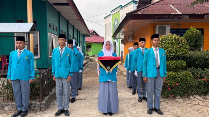 PASMANSA MAN 1 Bungo Tampil di Upacara Perdana Tahun Ajaran Baru PASMANSA MAN 1 Bungo Tampil di Upacara Perdana Tahun Ajaran Baru